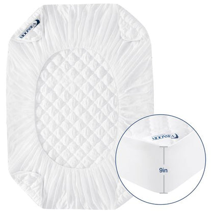 Toddler Travel Kids Air Mattress Protector Waterproof, Compatible with hiccapop Inflatable Toddler Travel Bed or EnerPlex Kids Inflatable Travel Bed