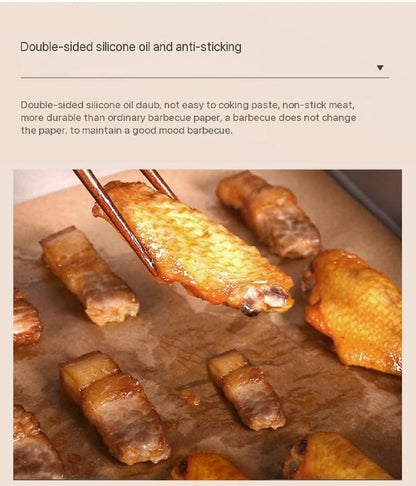Precut Parchment Paper - 200 Non-Stick Sheets for Baking, Grilling & Air Frying | 12x16 Inches