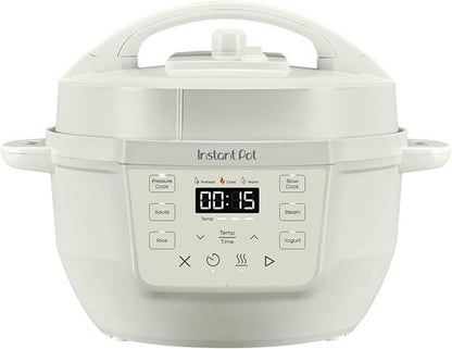 Instant Pot 4QT RIO Mini - 7-in-1 Multi-Cooker with Pressure, Slow Cook, Steam & More - Sea Salt Finish
