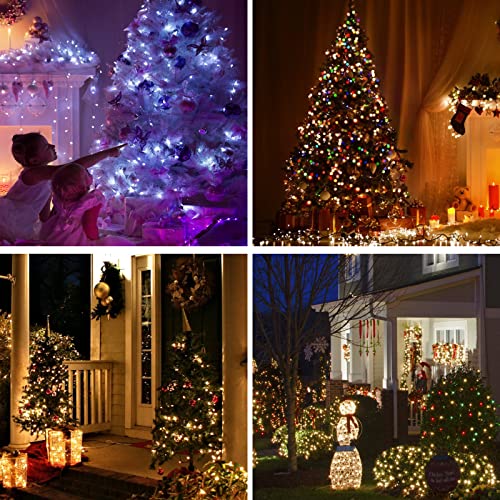 Multicolor Battery Operated Fairy Lights with Remote - 16.4ft String, 10 Colors, 12 Modes