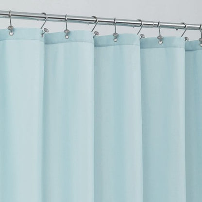 ALYVIA SPRING Extra Long Fabric Shower Curtain Liner Waterproof - 72" x 96", Soft & Lightweight X-Long Shower Curtain with 3 Magnets, Machine Washable - 72x96, Blue