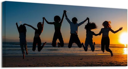 Laoife Custom Canvas Prints - Personalized Wall Art for Weddings & Families | 40"x20" Size