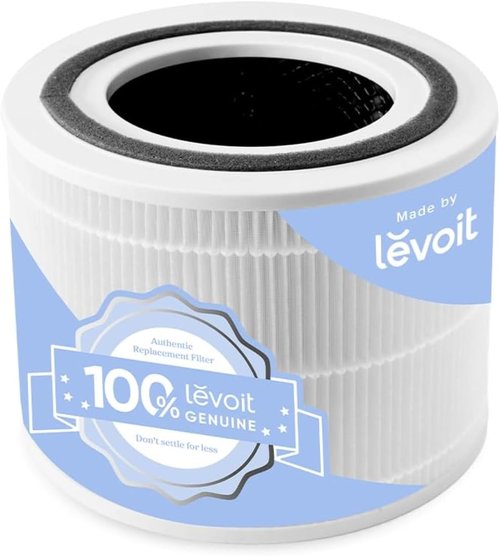 Levoit Core 300-P Air Purifier Replacement Filter - HEPA & Activated Carbon | Removes Smoke & Allergens