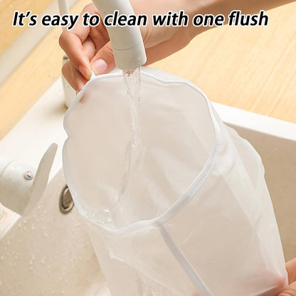 Organic Cotton Cheesecloth Bags by 3PCS - Reusable Strainers for Nut Milk, Soy Milk & Dumplings