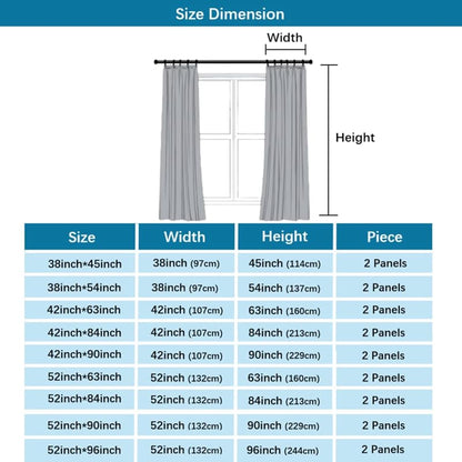 Hunting Bear Blackout Curtains Set - 2 Panels, 38x54 in, Velvet, Multi 05