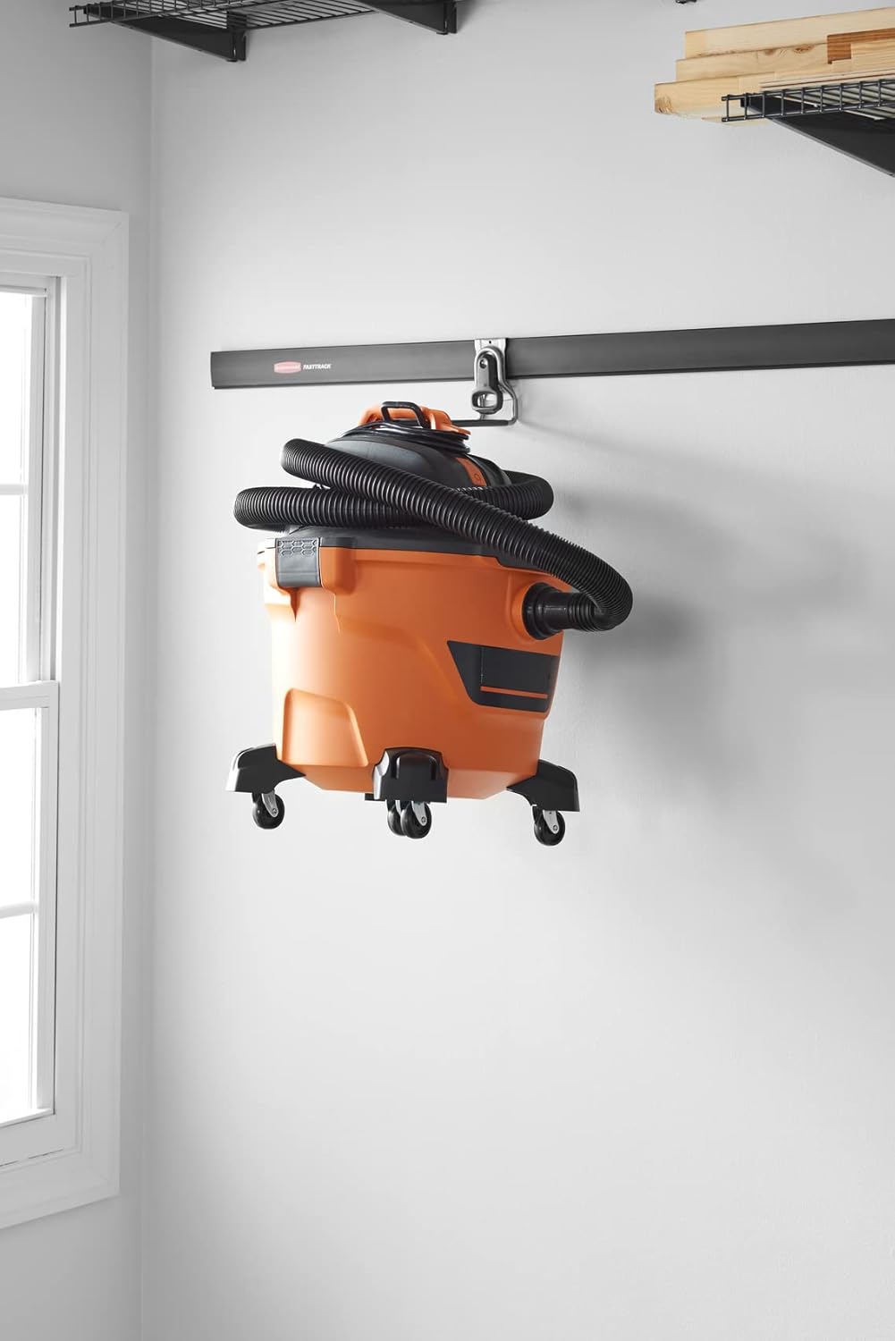 Rubbermaid FastTrack Ladder Hook - Heavy-Duty Wall Mount Organizer for Garage & Shed Storage