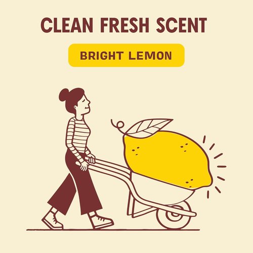 Aunt Fannie's Hardwood Floor Cleaner - Vinegar-Free Plant-Based Solution | Bright Lemon Scent, 32 oz (Pack of 3)