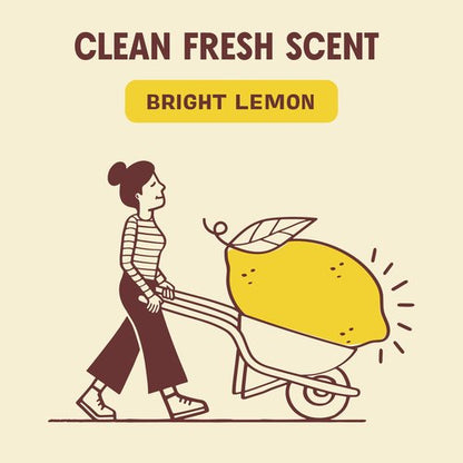 Aunt Fannie's Ultra Concentrated Hardwood Floor Cleaner, Vinegar-Free Plant Based Solution for Mopping, Bright Lemon Scent, 32 oz. (Pack of 3)