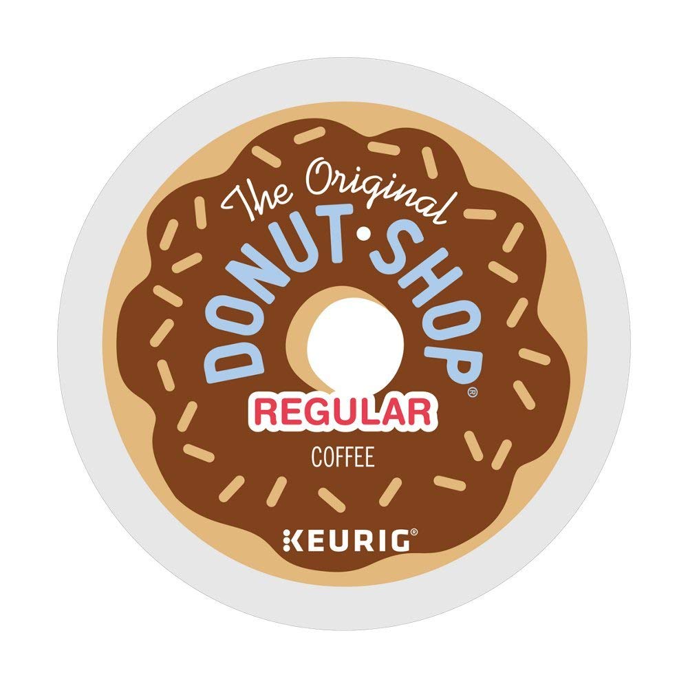 Original Donut Shop K-Cup Pods - Medium Roast Coffee, Single-Serve Convenience | 24 Count