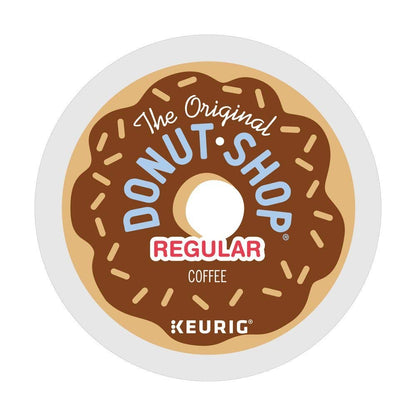 Original Donut Shop Medium Roast Coffee K-Cup Pods - Full-Bodied, Bold Flavor | Single Serve