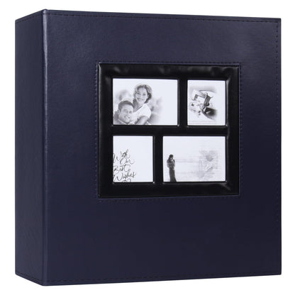 RECUTMS Photo Album 4x6 1000 Pockets Photos, Extra Large Capacity Family Wedding Picture Albums Holds 1000 Horizontal and Vertical Photos (Blue)