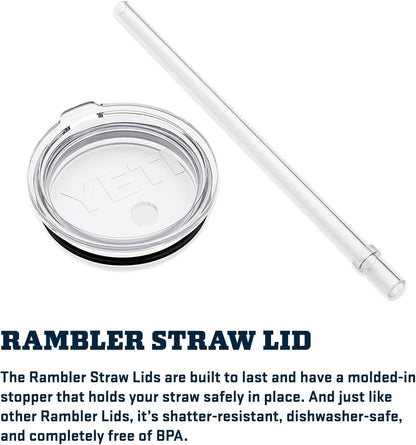 YETI Rambler 20 oz Tumbler Set - Includes MagSlider Tumbler & Straw Lid | Navy Color