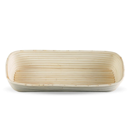 Frieling Rectangular Brotform Bread Rising Basket, 15 x 5.5-Inch