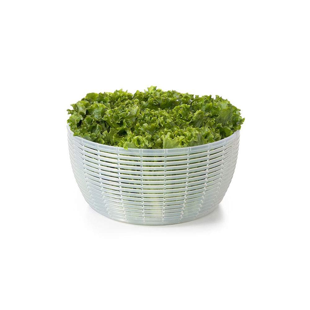 OXO Salad Spinner - Effortless Drying for Fresh Greens | Compact Design for Easy Storage