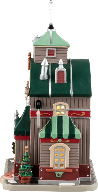Lemax Lighted Christmas Cookie Shop | Festive Pop-Up Building Decor - #45248