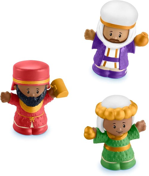 Fisher-Price Little People Nativity Set - Musical Toddler Toy with 18 Pieces for Christmas Play