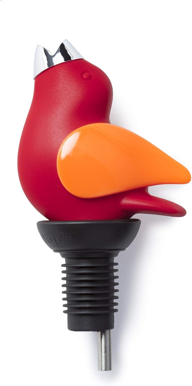 Wine Pourer - Red and Orange