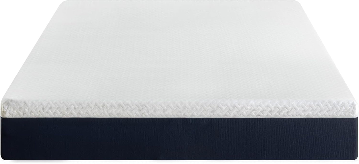 ZINUS 10 Inch Queen Hybrid Mattress - Cooling Comfort, Medium Firm, Fiberglass Free, Motion Isolation