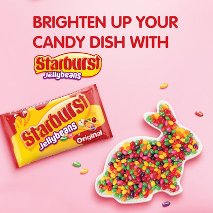 STARBURST Original Jelly Beans Gummy Candy, 14 oz Bag