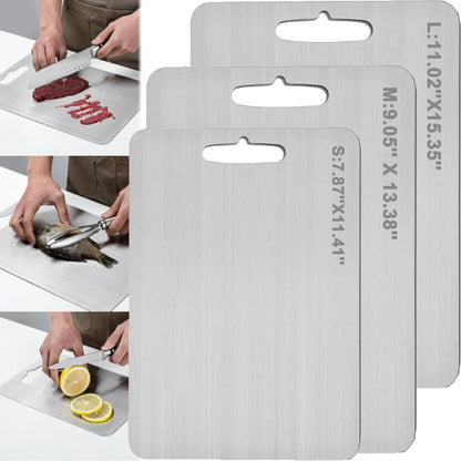 Tivano Cutting Board, 2025 New Tavano Cutting Board,Tivano Titanium Cutting Boarrd For Kitchen Cutting Boards Durable, Non-Porous And Easy To Clean (9.05'' x 13.38'')