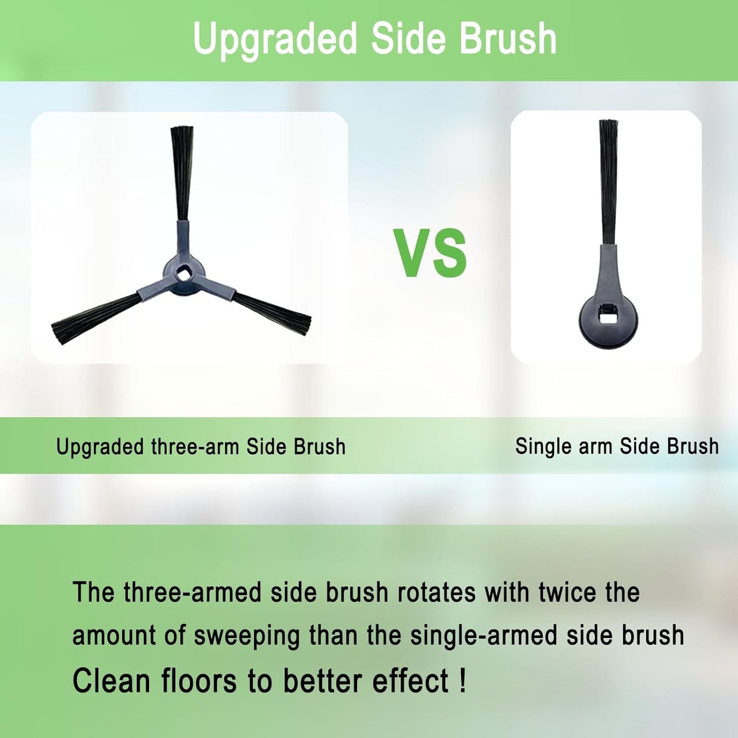 Shark AI Robot Vacuum Replacement Parts - Main Brush, Filter, Side Brush & More | Compatible with AV2501S, AV2511AE, AV2610WA, RV2502AE, RV2400WD