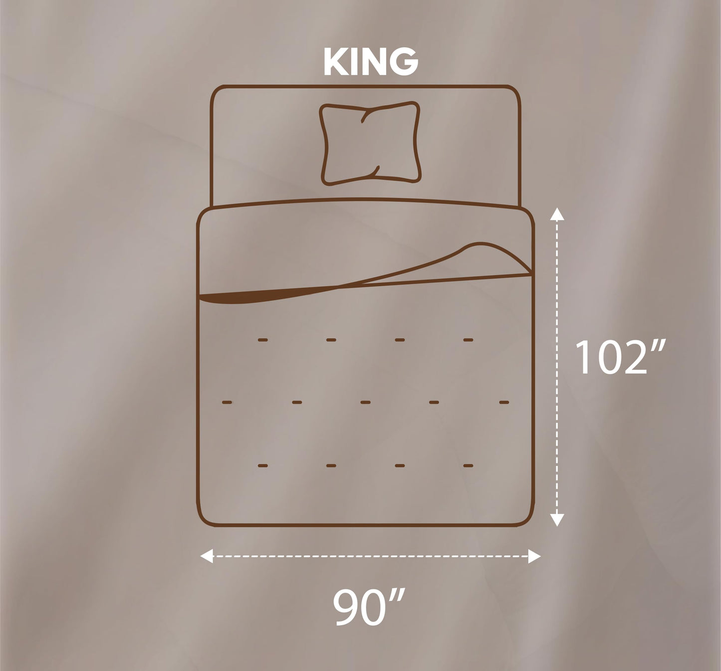 Utopia Bedding Comforters King Size, All Season Duvet Insert, Down Alternative King Comforter with Corner Tabs, Machine Washable Bed Comforter 90 x 102 Inches (White)