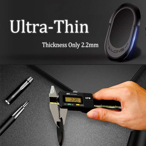 2PACK Cell Phone Ring Holder，Finger Ring Stand Universal 360 Degree Rotation Super-Thin Ring Grip for Magnetic Car Mount, All Smartphones and Tablets.