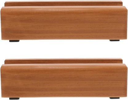 Uonlytech Full-Length Mirror Stand Holder - 2pcs Wooden Frame for Stylish Home Decor