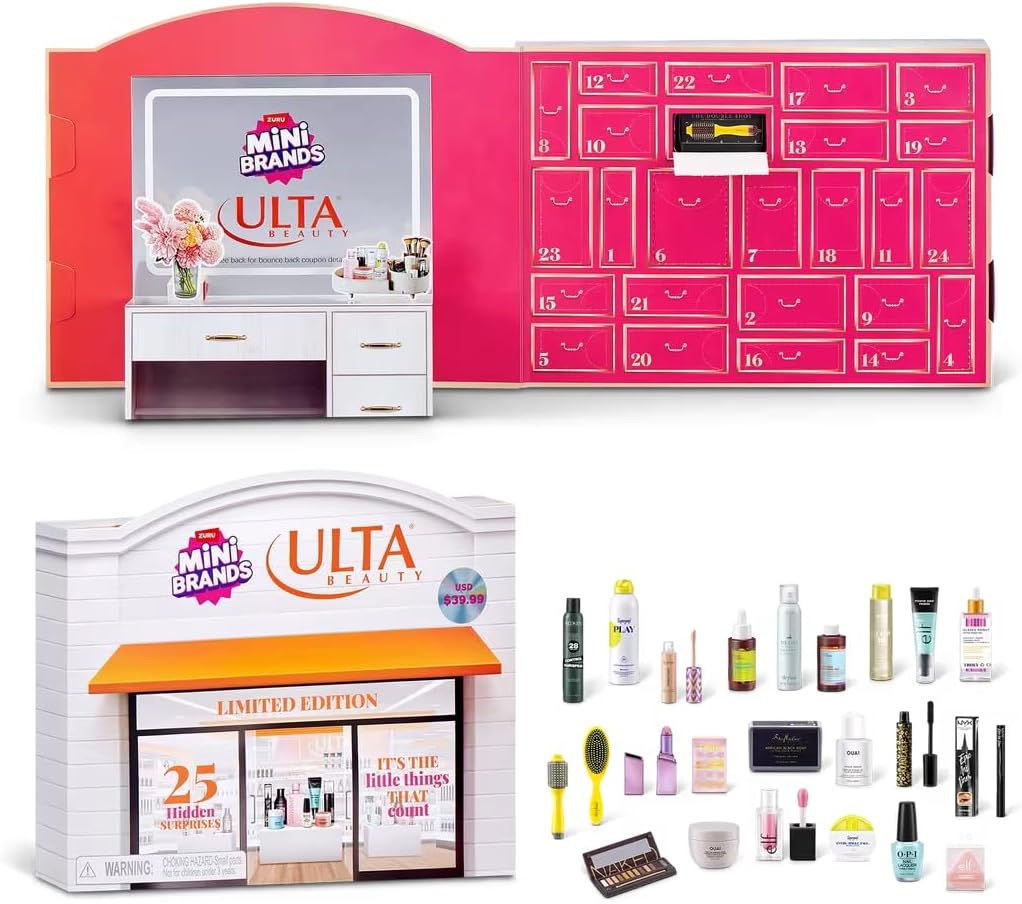 Ulta Beauty Mini Brands Advent Calendar - Exclusive 2025 Holiday Collection