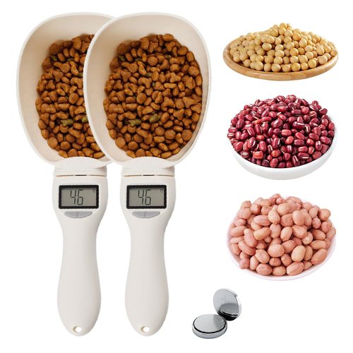 Digital Measuring Spoon, 2025 Upgrade Scale Food Measuring Spoon Scale Highly Accurate Measuring Spoon, 800g Big Head Model Household Electronic Scale Spoon Kitchen Gadgets (A-2Pcs)