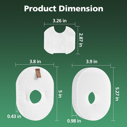 Shark | 2 Pack Foam & Felt Filter Replacement Kit for Rocket Vacuum HV300 Series