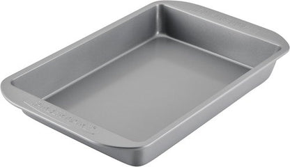 Farberware Nonstick Bakeware - Rectangle Cake Pan, 9 Inch x 13 Inch, Gray Finish for Easy Release