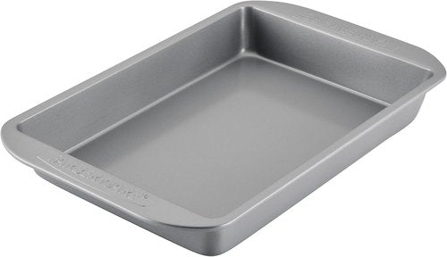 Farberware Nonstick Bakeware - Rectangle Cake Pan, 9 Inch x 13 Inch, Gray Finish for Easy Release