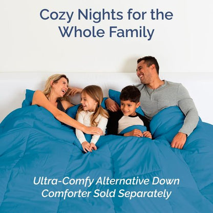 Full XL Bed Sheet - 4 Piece Full XL Bed Sheets Set - Soft, Breathable & Cooling - Hotel Luxury Bedding for Women, Men, Kids, Teens, Boys & Girls - Deep Pockets, Comfy, Fade & Wrinkle Free - Denim Blue