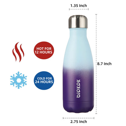 BJPKPK Water Bottles Insulated 12oz Stainless Steel Water Bottle,Ocean Dream