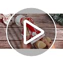Large Christmas Gingerbread Plush Doll Set with Retractable Legs - Red Plaid