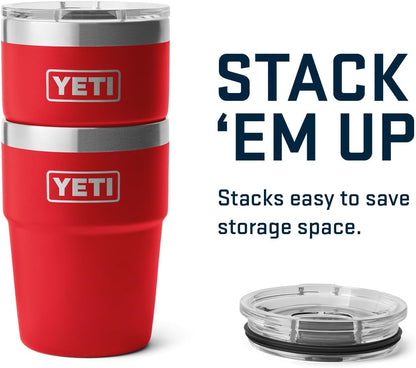 YETI Rambler 16 oz Stackable Tumbler - Vacuum Insulated Stainless Steel with MagSlider Lid