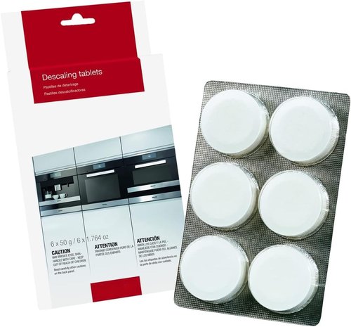 DJMAW Descaling Tablets for Miele Fully Automatic Coffee Machines – Versatile Cleaning Solution for Stoves, Steam Ovens, and Ovens (6 Count)