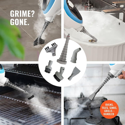 PurSteam 10-in-1 Steam Mop - Versatile Floor Steamer with Detachable Handheld Cleaner for Tile & Hardwood