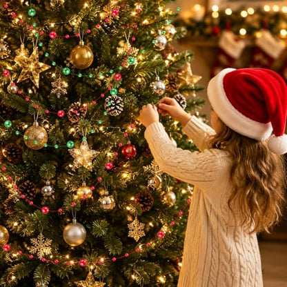 Artificial Floating Pearls Bead Garland for Christmas Decor, 30 Pieces