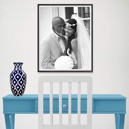 EzPosterPrints - Custom Poster Print - Upload Your Image for Personalized Decor - 24 X 24 Inches