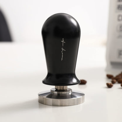 Espresso Tamper 51mm 58mm Calibrated Tamper with Spring-loaded Barista Espresso Coffee Tamper 304 Stainless Steel 100% Flat Base Premium Espresso Accessories UBENKAKU (58mm)