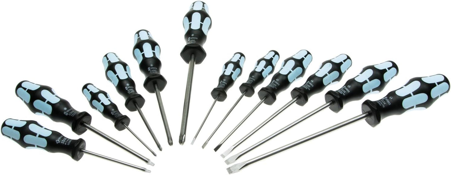 Skiennix Stainless Steel Screwdriver Set - Durable 12-Piece Tool Kit for Precision Work