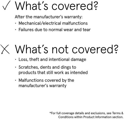 ASURION 2-Year Floorcare Protection Plan | Coverage for $150 - $174.99 Purchases