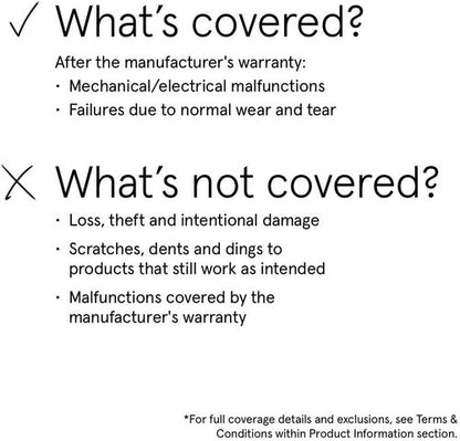 ASURION 2-Year Floorcare Protection Plan | Coverage for $150 - $174.99 Purchases