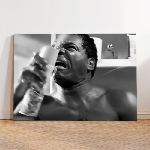 Funny Bathroom Wall Art | Black and White Toilet Print | 12x18 Inch Unframed Decor - Perfect for Restrooms