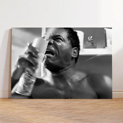 Funny Bathroom Wall Art | Black and White Toilet Print | 12x18 Inch Unframed Decor - Perfect for Restrooms