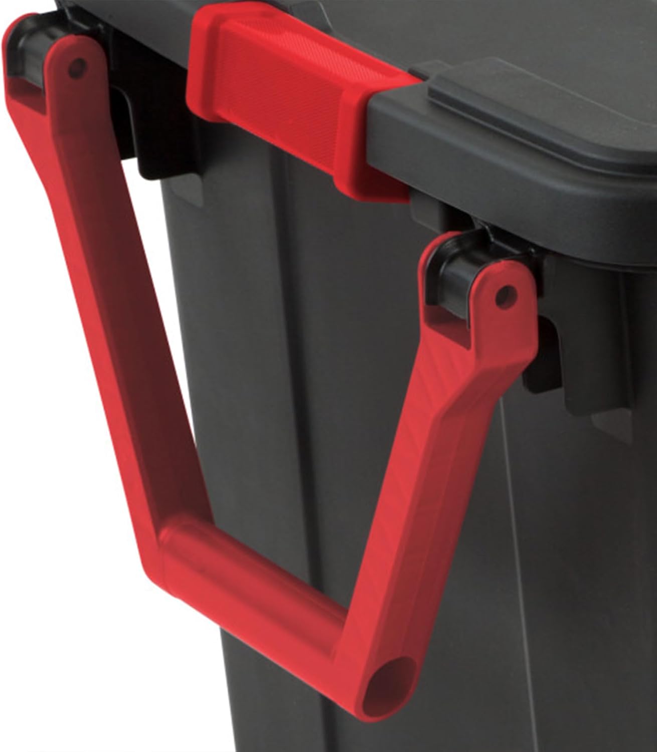Sterilite Wheeled Tote - Durable 40 Gallon Storage Container in Black | Ideal for Organizing