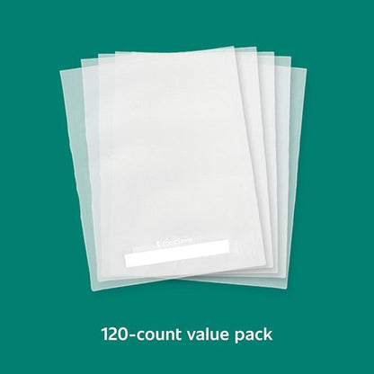 FoodSaver Quart Vacuum Seal Bags - Durable, BPA-Free Storage for Freshness & Flavor