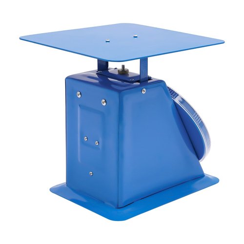 44 lbs Mechanical Dial Scale, Stainless Steel Mechanical Kitchen Scale Flat Platform Weighing Food Scale Heavy Duty Portion-Control Mechanical Scale Food Weight Scale for Kitchen